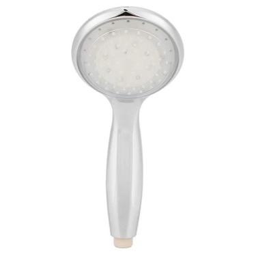 Imagem de Bocal de chuveiro portátil com controle de temperatura, chuveiro luminoso de LED, chuveiro de LED, chuveiro com luz, para reparo de pele seca e queda de cabelo (9820A), chuveiro luminoso de LED