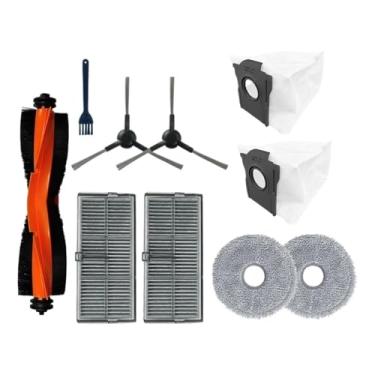 Imagem de Mop Cloth Dust Bags Parts Compatible With Dreame L10s Pro Ultra Heat / X30 Ultra / X30 Pro Vacuum Cleaner Hepa Filter Roller Side Brush(Set17)