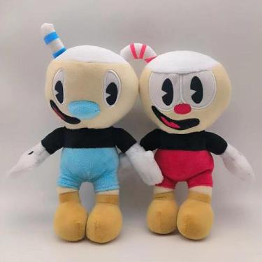 Imagem de Plush Doll Cuphead Adventure Teacup King 24 cm para crianças - Genéric
