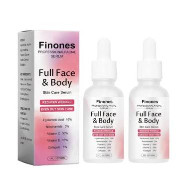 Imagem de Sérum Finones Skin Vitamin 5 em 1, antirrugas, 30 ml