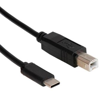 Imagem de Cabo Usb-C Para Impressora Usb-B 1.8 Metros Android Otg