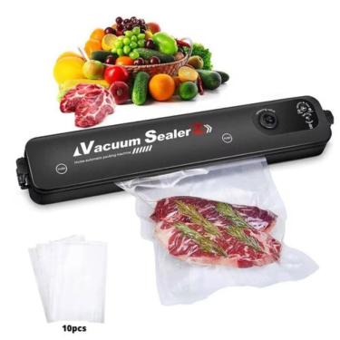 Imagem de Máquina Seladora Embalagem Automática De Alimentos A Vácuo