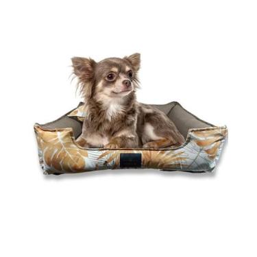 Imagem de Caminha Pet Cochilo Tamanho P 50x40cm Impermeável Acquablock Marrom Fo