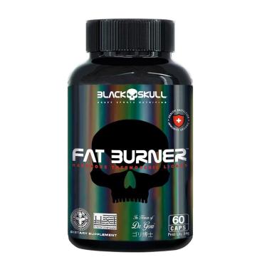 Imagem de FAT BURNER (L- CARNITINA + CAFEINA) - 60 CAPS - BLACK SKULL-Unissex
