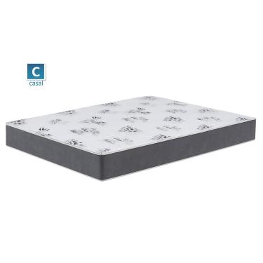 Imagem de Colchão D33 138x188x17 - Lateral Cinza PREMIUM