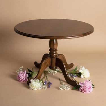 Imagem de Mesa Redonda Farroupilha 1,60 X 1,60 - Móveis De Gramado