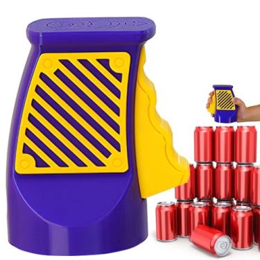 Imagem de Abridor de latas de bebidas impresso em 3D - ferramenta rápida e fácil para latas de cerveja, refrigerante e puxador - para mulheres com unhas longas ou acrílicas (roxo)