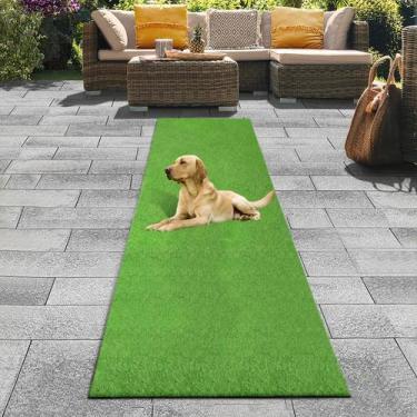 Imagem de Tapete de relva artificial Yamaziot 60x240cm para cães e crianças