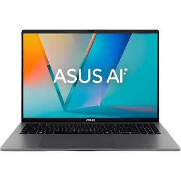 Imagem de ASUS Vivobook S16 M3607HA-RP064W, Notebook 16" AMD Ryzen 9, 16GB DDR5, SSD 1TB, Tela IPS 144Hz WUXGA, Windows 11, Cinza Fosco
