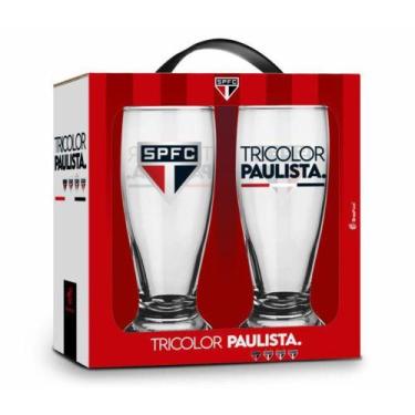 Imagem de Conjunto com 2 Copos Munich - Tema Time São Paulo - Brasfoot