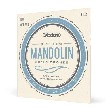 Imagem de Encordoamento Bandolim 10-34 D Addario Bronze 80-20 Ej62 [f035]