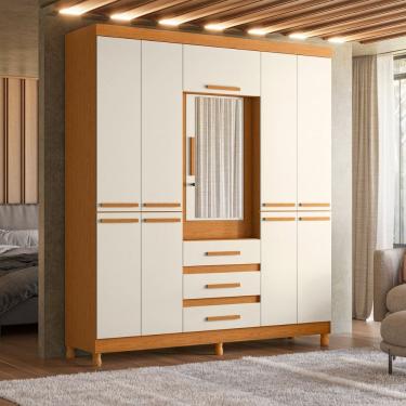 Imagem de Guarda Roupa Casal 10 Portas Fusion Albatroz