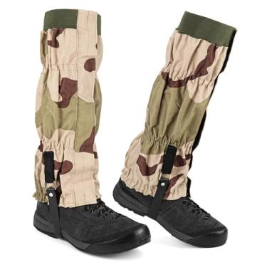 Imagem de wasserflux Polainas de cobra ajustáveis à prova d'água – Botas Oxford 600D com proteção contra mordidas para caminhadas, caça, camuflagem no deserto