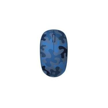 Imagem de Mouse sem Fio Microsoft, Bluetooth, USB, LOW ENERGY, Azul Camuflado - 