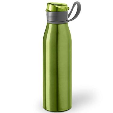 Imagem de Squeeze Alumínio 650 ml Capri TopGet (Verde Claro)