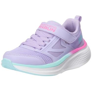 Imagem de Skechers Go Run Elevate 2.0 Tênis feminino, Lavanda, 6 Toddler