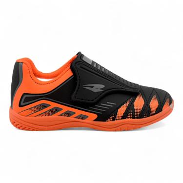 Imagem de CHUTEIRA INFANTIL - DRAYZINHO - REF 5502 - COR PRETO/LARANJA - NUM 28