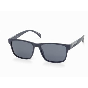 Imagem de Óculos de Sol Casual Polarizado Masculino Polo London Club, Lente UV400 Kit contém Case Couro ECO (Preto)