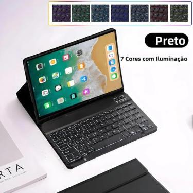 Imagem de Capa Para iPad 5ª Geração 6ª Geração 9.7 Polegadas Com Teclado Bluetoo