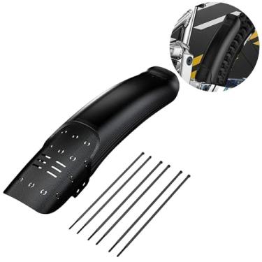 Imagem de 1 peça de para-lama para bicicleta MTB, dianteiro e traseiro, para bicicletas de montanha e estrada, para-lamas para downhill, BXM, placa de retenção de lama, acessórios para ciclismo.