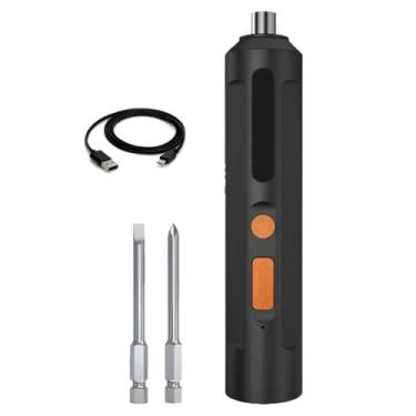 Imagem de Chave de Fenda Elétrica KA-7139 – 350 RPM, Bateria Recarregável USB-C, 4 Níveis de Torque, LED Integrado, Design Ergonômico e Desempenho Preciso para Reparos e Montagens