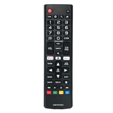 Imagem de VINABTY – Controle remoto substituído para LG TV 70UK6570 86UK6570 75UK6570 43UK6300 49UK6300 50UK6300 55UK6300 65UK6300 43UK6500AUA 50UK6500AUA 55UK6500AUA 65UK6500AUA 43UK6300BUB 49UK6300BUB AKB75375604
