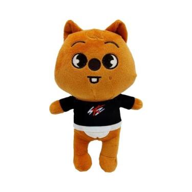 Imagem de Boneco De Pelúcia Stray Kids Wolf Chan De 20cm, Companheiro Fofo Para 