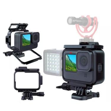 Imagem de Frame Moldura Case para GoPro 9, 10 e 11 Black