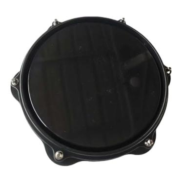 Imagem de harayaa Tapete de prática de bateria de 19,2 cm de diâmetro, substitui bateria acústica portátil e silenciosa, ideal para presentear estudantes e crianças que
