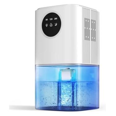Imagem de Desumidificador Elétrico 1700ml, 22.5W, Ultra Silencioso 44dB, Proteção Automática de Desligamento, Modo Dormir, Iluminação RGB 7 Cores (Branco)