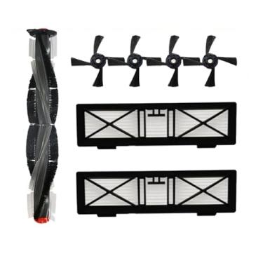 Imagem de Escova lateral do rolo principal Filtro HEPA de substituição, compatível com aspiradores robô Neato Botvac série D: D3, D5, D6, D7, D9, D10, D70E, D75, D80 e D85.(Light yellow)