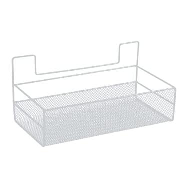 Imagem de Apoio para Chuveiro Prateleira de Banheiro Organizador Parede sem Perfuração Adesivo Cesto Armazenamento Rack Toalete Do