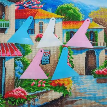 Imagem de Ferramenta de reparo de pintura de diamante, 1 peça de acessório de alinhamento e reparo para kits de arte de diamante, ferramenta essencial de correção de artesanato para bricolage