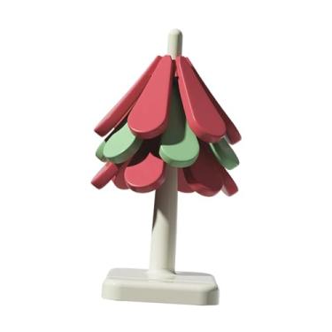 Imagem de Ioensy Conjunto de 3 Porta-Copos de Silicone em Formato de Árvore, Descanso de Panela, Centro de Mesa Criativo, Protetores Térmicos para Canecas e Tigelas,