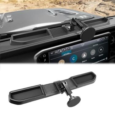 Imagem de HUYINPJ Suporte de telefone compatível com Jeep Wrangler JL JLU&Gladiator JT 2024-2025, kit de montagem múltipla para celular para acessórios Wrangler 4X4 (JL/JT 4X4 2024-2025)