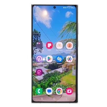 Imagem de Generic S23 Ultra Conjunto de Tela de Toque de 6,8 Polegadas Substituição de Tela de Qualidade Premium para SM S918B Versão Internacional da UE para Reparadores Profissionais (Prata)