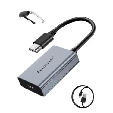 Imagem de Lemorele Adaptador USB-C para HDMI 4K@60Hz com Cabo, Plug and Play para Steam Deck, Xbox, PS5, Óculos AR RayNeo/XREAL Air, Switch e Mais