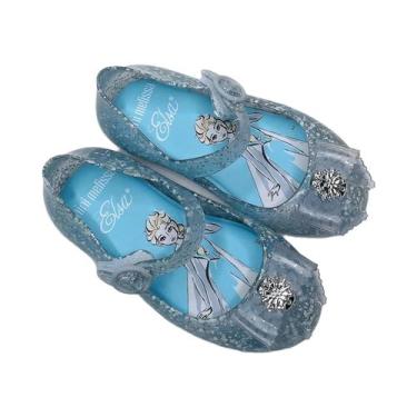 Imagem de Sapatos De Princesa Sereia Para Crianças Sandálias Com tiras autocolan