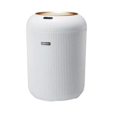 Imagem de Lixeira Automática Inteligente Pequena Com Sensor De Movimento Para Qu