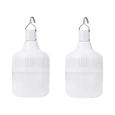 Imagem de Lanterna De Camping LED Recarregável USB Luz De Emergência Regulável C