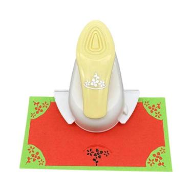 Imagem de Punção De Canto Ajustável Com Ação De Alavanca Para Artesanato Em Pape