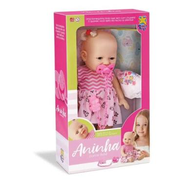 Imagem de Boneca Aninha Dorme Bebê Diver Toys