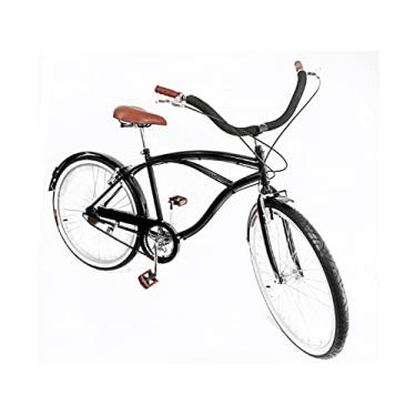 Imagem de Bicicleta Masc. Beach Caiçara Aro 26 Aero s/marchas Preto