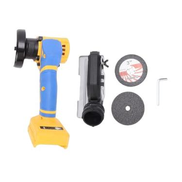 Imagem de Fafeicy Ferramenta de Corte Sem Fio, Mini Motor Sem Escova de Serra Circular 19000 RPM 800 W de Potência Com 2 Peças de Lâminas de 3 pol. Tampa Removível contra Poeira, para Corte de