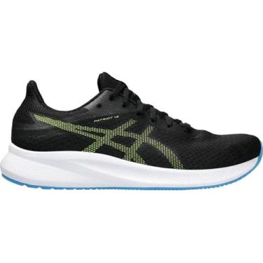 Imagem de Tênis Asics Patriot 13 Masculino (Black Electric Lime, BR, Adulto, Numérico, 40)