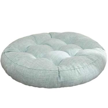 Imagem de Yadlan Almofada de assento redonda almofada de cadeira confortável, almofada de chão almofada de assento para sala de jantar sala de estar sala de estudo, coussin de sièGe De Chaise De Salle à Manger
