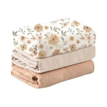 Imagem de Cobertor De Algodão De Seis Camadas Para Bebê Recém-Nascido, Conjunto 
