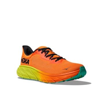 Imagem de HOKA ONE ONE Arahi 7 Tênis feminino, Tangerina elétrica/preto, 37