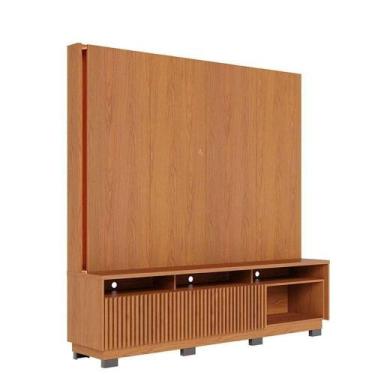 Imagem de Estante Home Theater Jordão Com Pés Freijó - Colibri - COLIBRI MÓVEIS