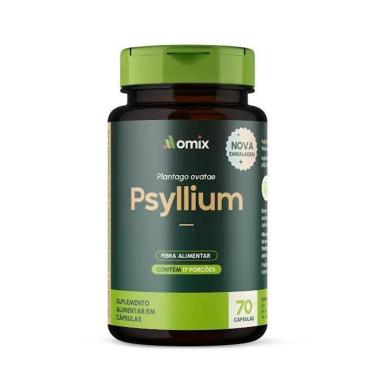 Imagem de Psyllium - 70 Cápsulas - Omix-Unissex
